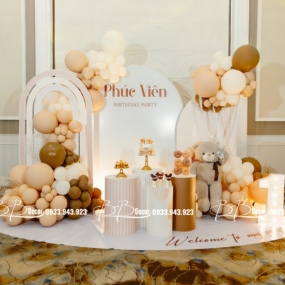 SINH NHẬT BÉ TRAI NHÀ BB DECOR