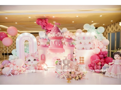 Sinh Nhật Bé Gái Nhà BB Decor