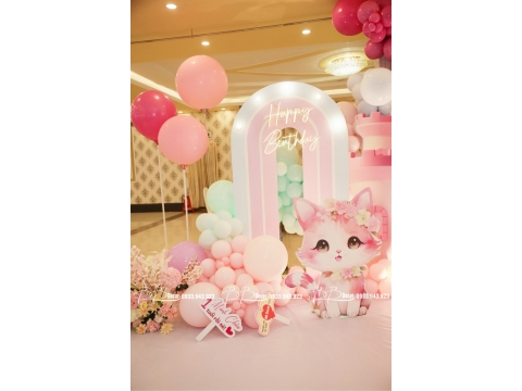 Sinh Nhật Bé Gái Nhà BB Decor