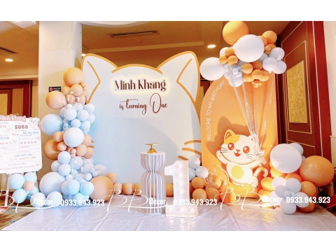 SINH NHẬT BÉ TRAI NHÀ BB DECOR