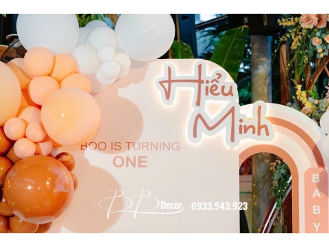 SINH NHẬT BÉ TRAI NHÀ BB DECOR
