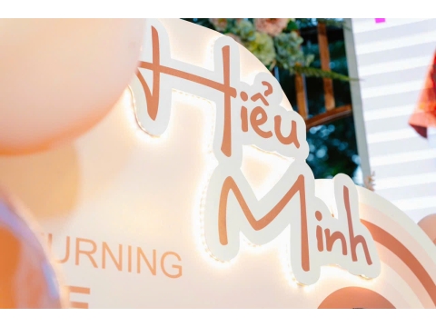 SINH NHẬT BÉ TRAI NHÀ BB DECOR