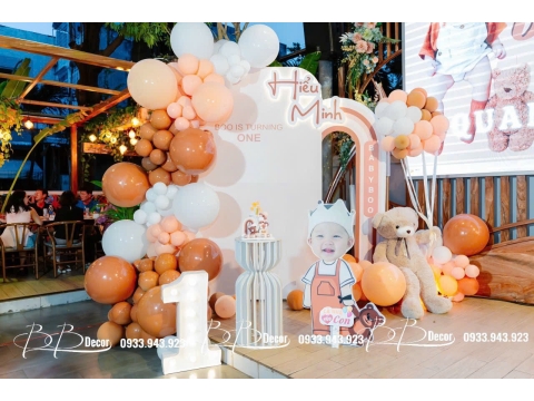SINH NHẬT BÉ TRAI NHÀ BB DECOR