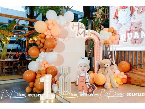 SINH NHẬT BÉ TRAI NHÀ BB DECOR