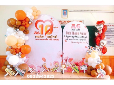 TRANG TRÍ TỐT NGHIỆP, HỌP LỚP