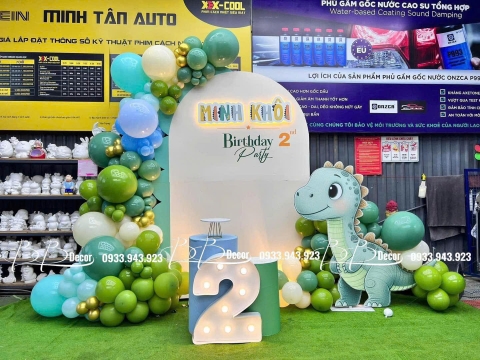 SINH NHẬT BÉ TRAI NHÀ BB DECOR