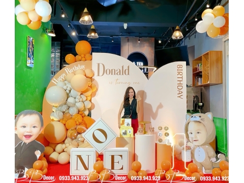 SINH NHẬT BÉ TRAI NHÀ BB DECOR
