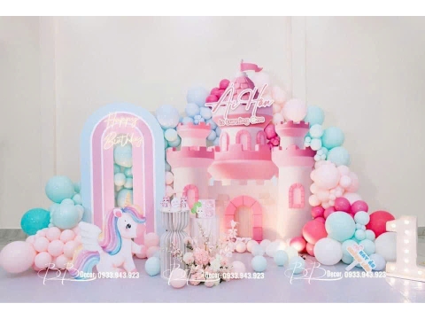 Sinh Nhật Bé Gái Nhà BB Decor