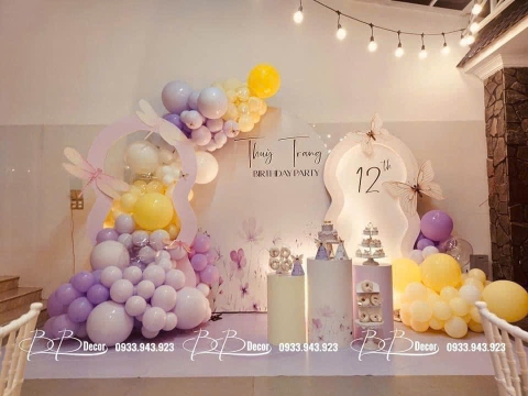 Sinh Nhật Bé Gái Nhà BB Decor
