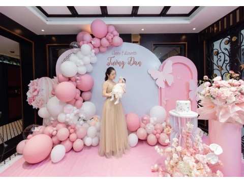 Sinh Nhật Bé Gái Nhà BB Decor