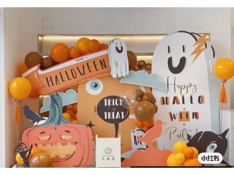BACKDROP HALLOWEEN 