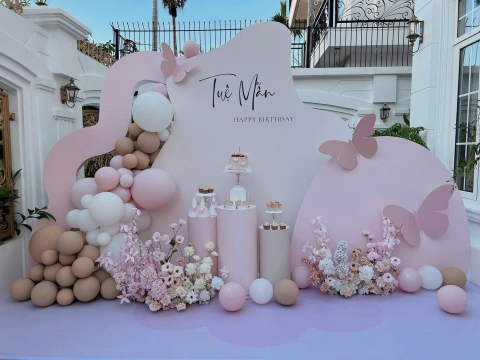 Sinh Nhật Bé Gái Nhà BB Decor