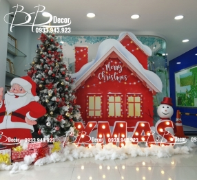 Mẫu Trang Trí Sự Kiện XMAS 