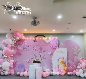 Mẫu Trang Trí Sự Kiện Công Ty BDS Kim Land