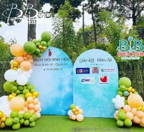 Mẫu Trang Trí Sự Kiện Ngày Hội Sinh Viên 
