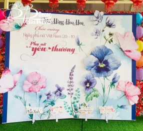 TRANG TRÍ LỄ HÌNH 8