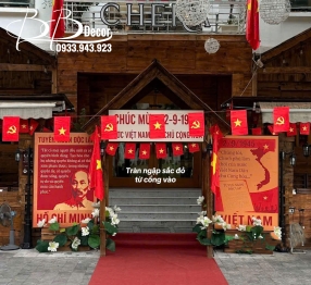TRANG TRÍ NGÀY LỄ HÌNH 40