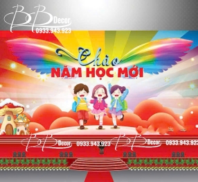 TRANG TRÍ TRƯỜNG HỌC 6