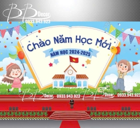 TRANG TRÍ TRƯỜNG HỌC 24