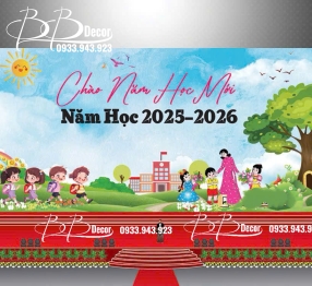 TRANG TRÍ TRƯỜNG HỌC 14