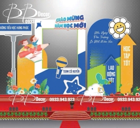 TRANG TRÍ TRƯỜNG HỌC HÌNH 26