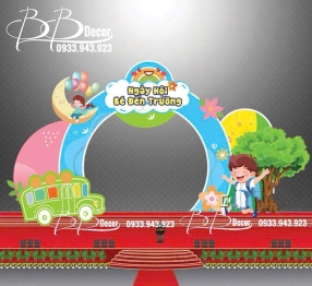TRANG TRÍ TRƯỜNG HỌC HÌNH 28