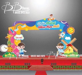 TRANG TRÍ TRƯỜNG HỌC HÌNH 29