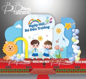 TRANG TRÍ TRƯỜNG HỌC HÌNH 35