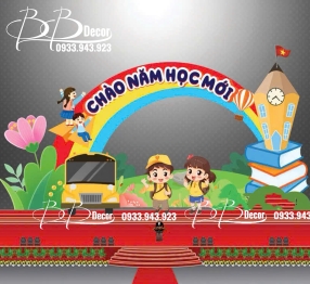 TRANG TRÍ TRƯỜNG HỌC HÌNH 40