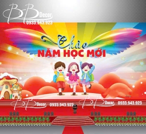 TRANG TRÍ TRƯỜNG HỌC HÌNH 60