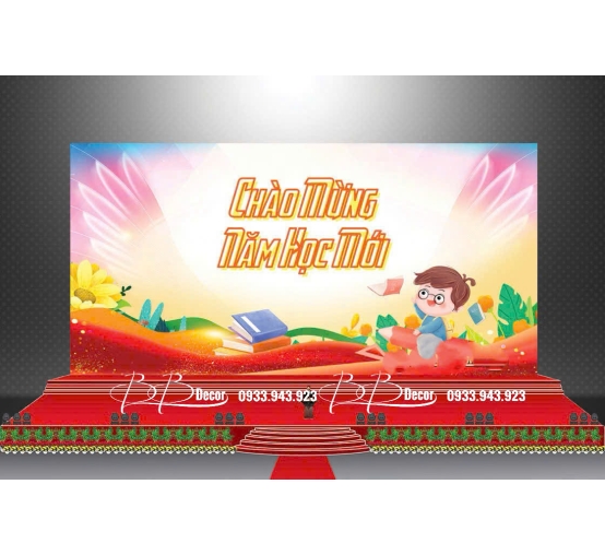TRANG TRÍ TRƯỜNG HỌC 9