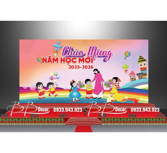 TRANG TRÍ TRƯỜNG HỌC 18