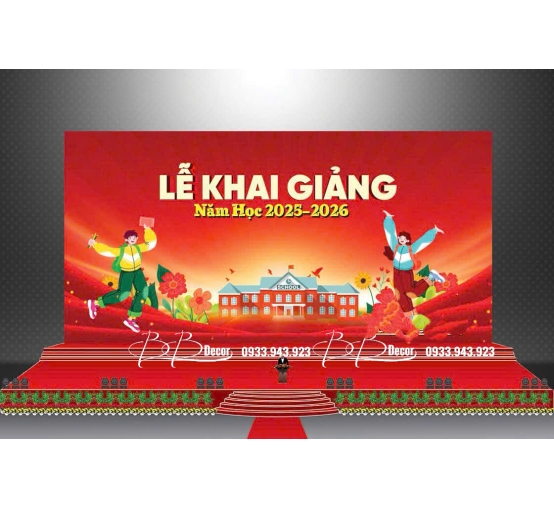 TRANG TRÍ TRƯỜNG HỌC HÌNH 58