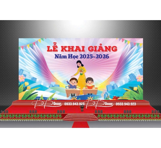 TRANG TRÍ TRƯỜNG HỌC HÌNH 61